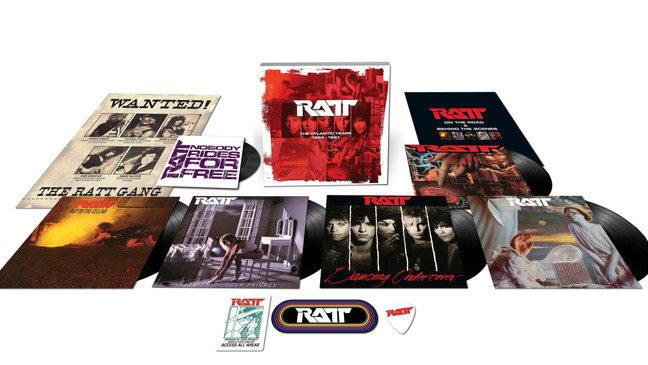 Legendary rockers RATT celebrate 40 years with their first-ever box set. (Courtesy: BMG)