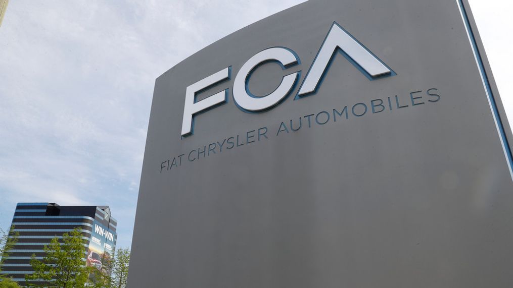 FILE - In this May 27, 2019, file photo, the Fiat Chrysler Automobiles world headquarters is shown in Auburn Hills, Mich. (AP Photo/Paul Sancya, File)