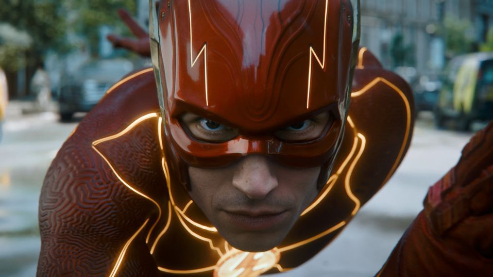 ZRA MILLER as The Flash in Warner Bros. Pictures’ action adventure “THE FLASH,” a Warner Bros. Pictures release. (Photo: Warner Bros. Pictures/DC Comics)