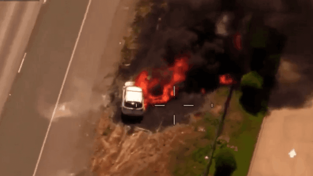 VIDEO: Man carjacks woman, police chase ends with fiery crash{&nbsp;}(Photo: King County Sheriff's Office) 